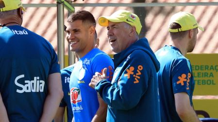 Ancelotti se prepara para disputar la Copa del Mundo al mando de la Selección de Brasil