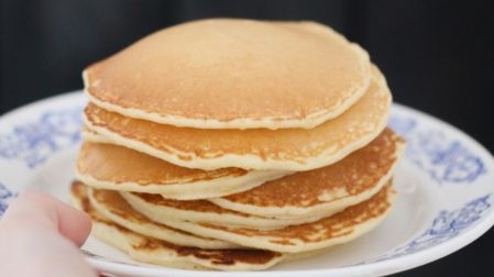Receta de hot cakes sabor pay de limón