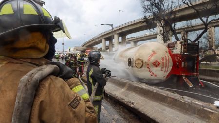 Captan lamento en Puente de la Concordia.
