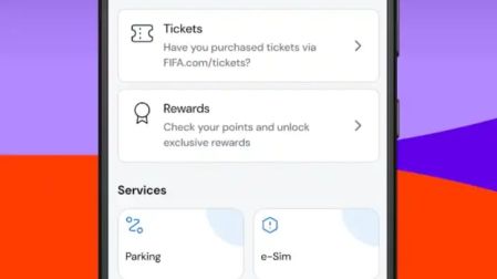 La app oficial del mundial tiene diversas funciones