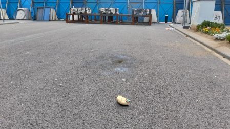SSC reporta un manifestante herido tras lanzamiento de cohetones
