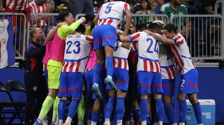 Matías Galarza, dentro de las figuras de la selección de Paraguay
