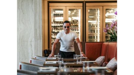 Salt Bae inauguró su restaurante en CDMX.