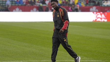 Alphonso Davies lidera a la selección de Canadá.
