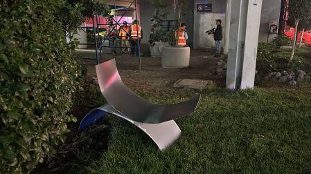 Personal del aeropuerto acudió al sitio de forma inmediata para atender la emergencia