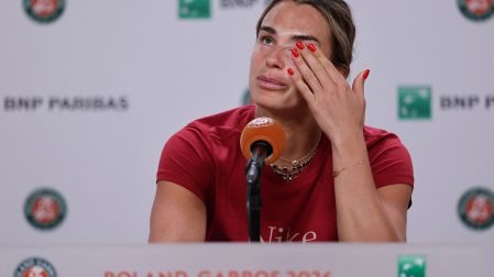 Sabalenka se dijo harta de perder algunos partidos porque le desbordan las pasiones