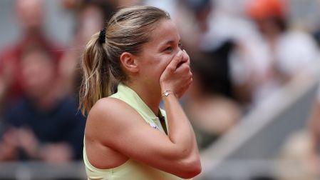La polaca Maja Chwalinska vive un torneo de ensueño en Roland Garros.