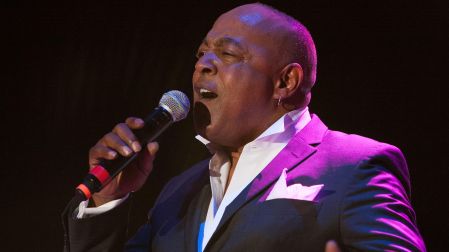 **FILE PHOTO** Peabo Bryson Has Passed Away. MIAMI GARDENS, FL - March 21: Peabo Bryson performs during the 2015 10th Annual Jazz in The Gardens at The Sun Life Stadium Miami Gardens, Florida, March 21, 2015. Photo By Aaron Gilbert/MediaPunch Credit: MediaPunch Inc/Alamy Live News