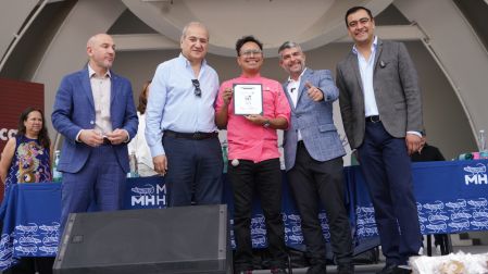 "Nosotros somos un gobierno que sí cree en impulsar el trabajo, impulsar y proyectar a nuestros empresarios", destacó el alcalde de Miguel Hidalgo