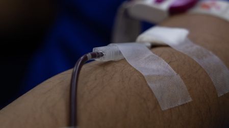 Ciudad de México a 3 de junio de 2026. El Instituto Nacional de Enfermedades Respiratorias invita a las personas a donar de manera solidaria, el próximo 14 de junio se celebra el Día Mundial del Donante de Sangre. Foto: Alejandro Aguilar