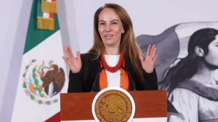 Gabriela Cuevas resaltó avances en infraestructura, movilidad y seguridad en el país.