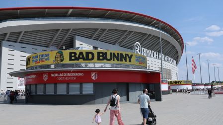 Bad Bunny ha tenido mucho éxito en sus presentaciones en el Estadio Metropolitano.