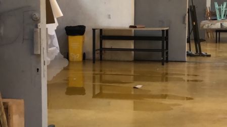 Las afectaciones en La Esmeralda se reportaron tras las lluvias del miércoles pasado.