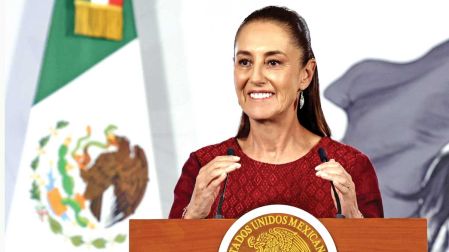 Claudia Sheinbaum, presidenta de México.