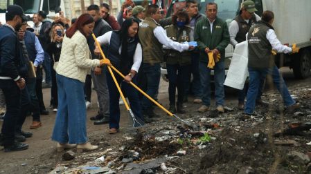 Delfina Gómez Álvarez propuso realizar comitivas para supervisar de manera cotidiana que las labores de limpieza se conserven