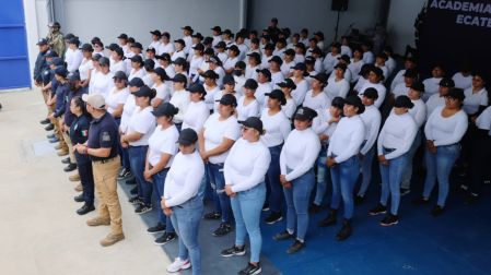 El gobierno municipal de Ecatepec informó que alrededor de 600 elemento de la Policía Municiapal han sido dados de baja