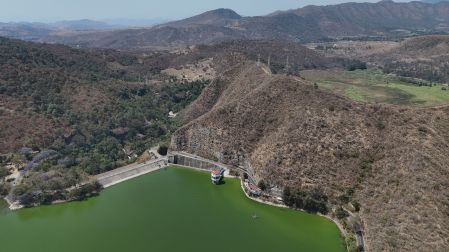 La presa Valle de Bravo cuenta con 77 por ciento de llenado