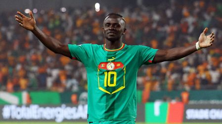 Sadio Mané es una de las figuras de la selección de Senegal