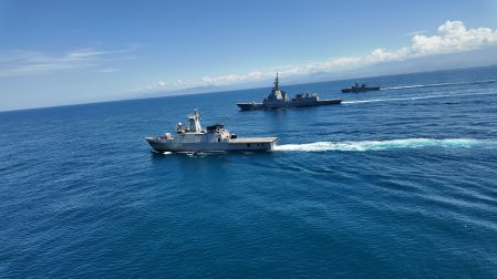 La Semar y la Armada Española ejecutaron maniobras PASSEX en el Pacífico mexicano con la fragata “Álvaro de Bazán” y patrullas oceánicas mexicanas.