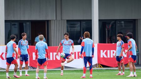 La selección de Japón volverá a entrenar en El Barrial