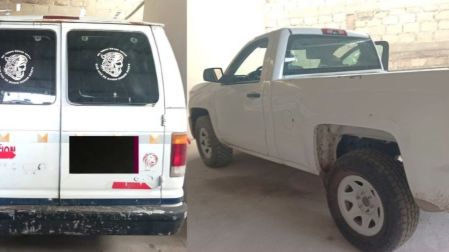 Vehículos que eran usados para el huachicoleo