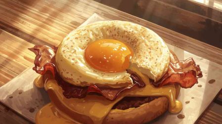 Receta McMuffin de huevo