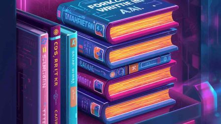 Libros escritos con inteligencia artificial
