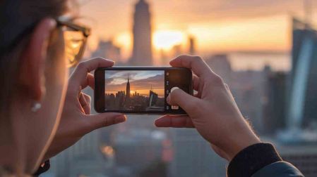 Modo pro del celular para fotografías