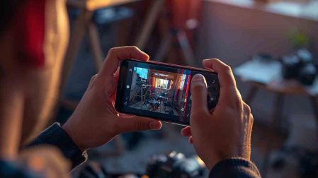 Modo pro del celular para fotografías