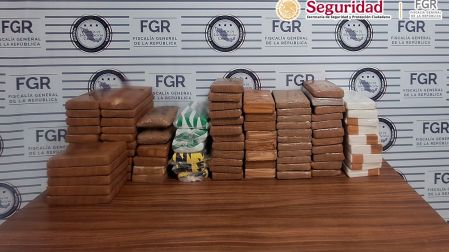 Paquetes con 88 kilos de fentanilo escondidos en un tráiler
