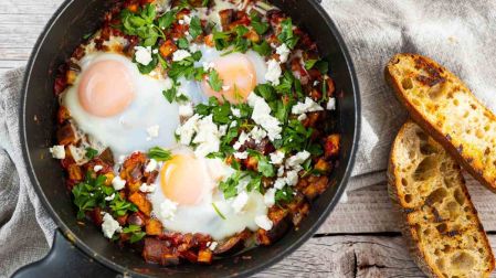 Receta de shakshuka