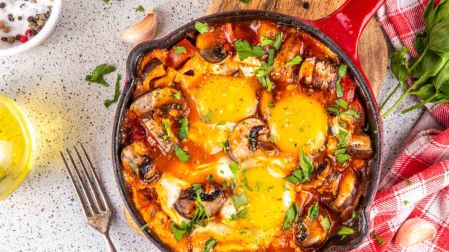 Receta de shakshuka