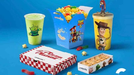 Menú temático de Toy Story 5