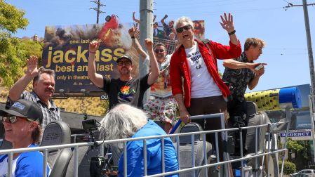 El elenco de Jackass se divirtió como en antaño.