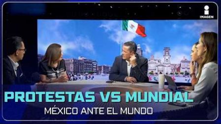 ¿El Mundial pondrá a prueba el modelo de seguridad mexicano? ¿Se vale silenciar el dolor en medio de la fiesta por la justa mundialista? Francisco Zea, Yuriria Sierra, Enrique Villanueva, Ivonne Melgar y Brisseida Moya conversan en esta mesa de debate: 

#MéxicoAnteElMundo
#NoticiasDigital