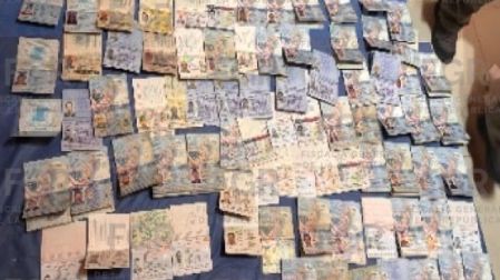 Pasaportes mexicanos decomisados en Tamaulipas