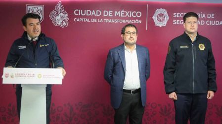 Arturo Medina, César Cravioto y Pablo Vázquez.