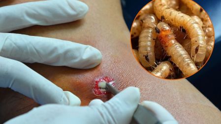 Síntomas del gusano barrenador en humanos