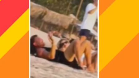 Gabriel Soto aclara quién es la mujer con la que fue visto en la playa