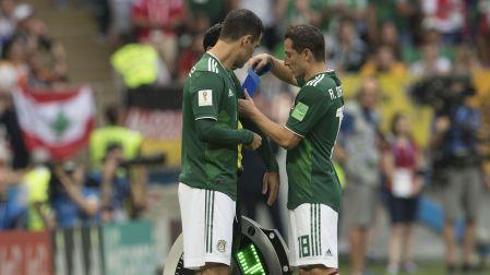 Rafa Márquez es el jugador que más veces inició con el gafete de capitán durante un Mundial con México.EN LA FOTO:Action photo during the match Germany vs Mexico, corresponding to Group F, match number 10 of the Russia 2018 Soccer World Cup at the Luzhnikí Stadium in the city of Moscow.IN THE PHOTO: