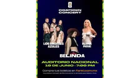 Countdown Concerts: dónde y a qué hora ver a Belinda y Andrea Bocelli EN VIVO antes del Mundial 2026
