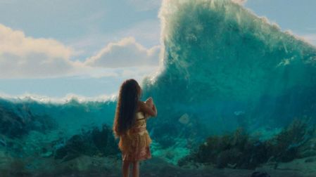 Las nuevas escenas reveladas por Disney presentan a Moana enfrentando el llamado del océano una vez más.