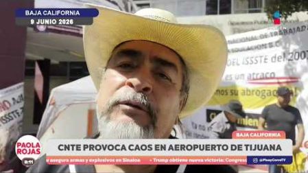 La CNTE ha generado caos en distintos estados del país, entre ellos Tijuana, Oaxaca, Zacatecas y Morelos. Mientras que en Guerrero, la CETEG protestó afuera de varias sucursales bancarias por el tema de las pensiones.
#NoticiasImagen #PaolaRojasDPC De Pisa y Corre con Paola Rojas de lunes a viernes a las 8:00 am por Imagen Televisión.
Visita también nuestra página www.imagentv.com
O en las redes De Pisa y Corre:
Instagram: https://www.instagram.com/depisaycorretv
TikTok: https://www.tiktok.com/@depisaycorretv
X: https://twitter.com/PisayCorreTV
Facebook: https://facebook.com/depisaycorretv
O en nuestras redes de Imagen Noticias:
Instagram: https://www.instagram.com/imagentvnoticias
TikTok: https://www.tiktok.com/@imagennoticias
X: https://twitter.com/imagentvmex
Facebook: https://facebook.com/ImagenTVNoticias
¡Déjanos tus comentarios, da like, comparte y suscríbete!