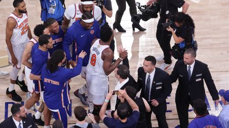 OG Anunoby, el hombre de la noche en Nueva York.