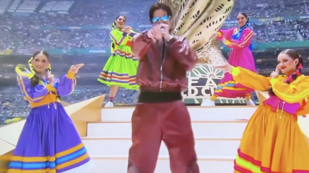 Danny Ocean en show del Mundial 2026 en CDMX.
