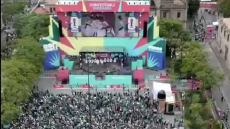 El Fan Festival de Guadalajara abrió oficialmente sus puertas este 11 de junio y permanecerá activo durante los 39 días que durará la Copa del Mundo.
