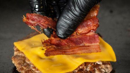 Receta de hamburguesas con tocino