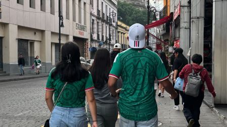 Pasado el mediodía, la algarabía dominaba la plancha del Zócalo