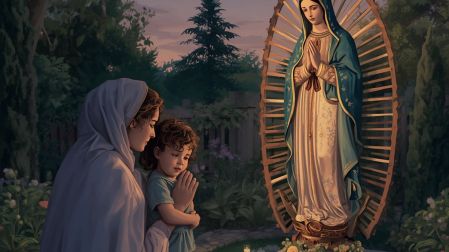Oración a la Virgen de Guadalupe para pedir por la salud de una madre