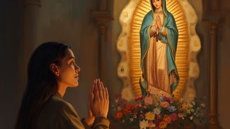 Oración a la Virgen de Guadalupe para pedir por la salud de una madre